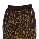 Amiri Leopard Print Fleece Sherpa Pants - Leopard