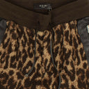 Amiri Leopard Print Fleece Sherpa Pants - Leopard