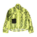 Off-White C/O Virgil Abloh Laser Cut Snake Jacket - Yellow