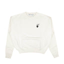 Off-White C/O Virgil Abloh Bubble Arrow Over Crewneck White Black - White