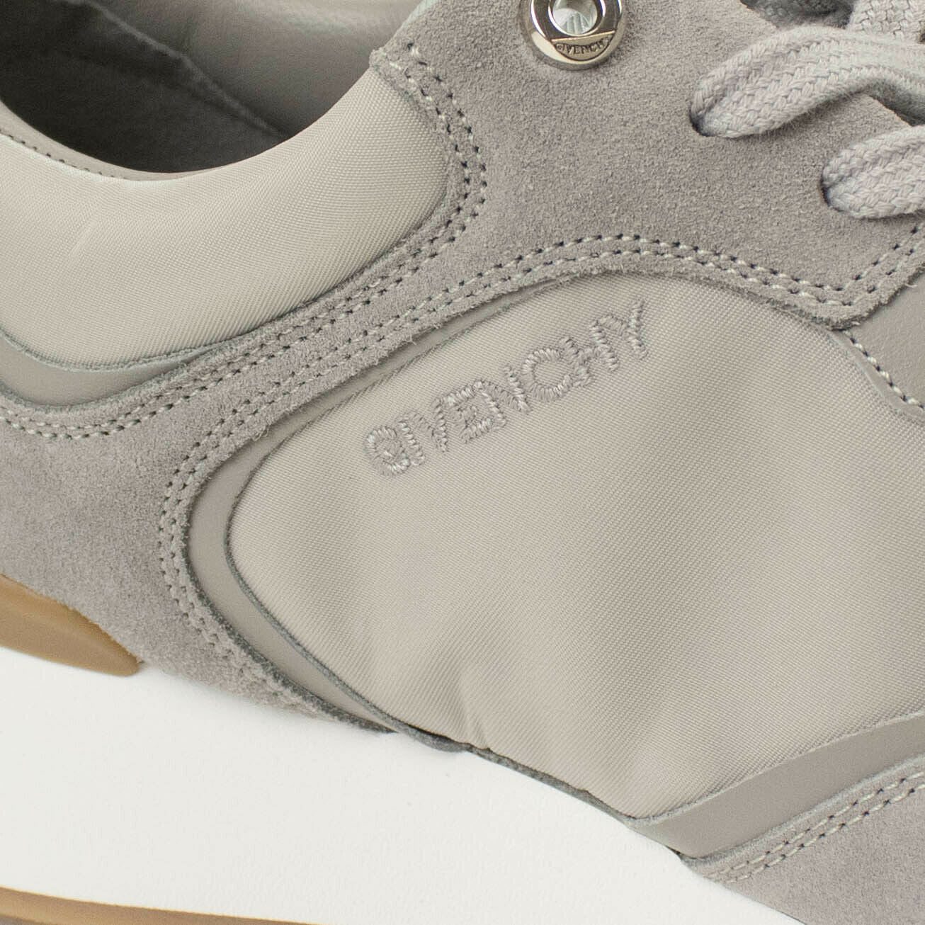 Givenchy Logo Runner Sneakers - Gray