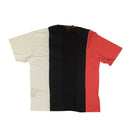 424 On Fairfax Reworked T-Shirt - Black/White/Brown/Multi
