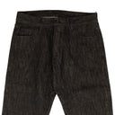 A Plan Application Men's Snap Patch Jeans - Black