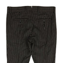 Black Pinstriped Pants