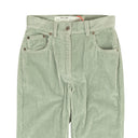 Green Wide Wale Corduroy Pants