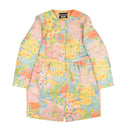 Multi Spring Floral Evening Long Jacket