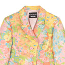 BOUTIQUE MOSCHINO MULTI SPRING FLORAL EVENING SHORT JACKET