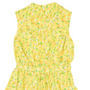 NWT BOUTIQUE MOSCHINO Yellow Lemon Silk Wrap Assymetrical Dress