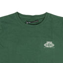 Visitor On Earth Cropped Logo T-Shirt - Green