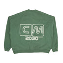 Visitor On Earth Crew Sweatshirt - Green