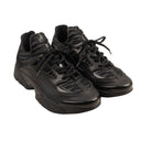 Black Sonic E17 Gummy Mesh Sneakers
