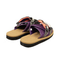 Suicoke Moto-Cab Slides - Purple/Beige