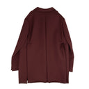 Maroon Oversized Blazer