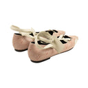 Off-White C/O Virgil Abloh Monogram Logo Wrapped Flats - Pink