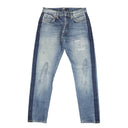 Visitor On Earth Washed Jeans - Blue