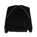 Visitor On Earth Velour Sweatshirt - Black