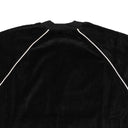 Visitor On Earth Velour Sweatshirt - Black