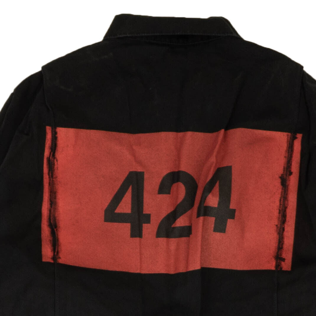 424 On Fairfax Men'S Jumpsuits - Black