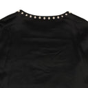 Moschino Couture Nailhead Logo Bunny Silk Dress - Pink