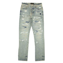 Blue Bruise Relaxed Denim Jeans