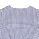 NWT BOUTIQUE MOSCHINO Blue & White Lemon Puff Sleeve Dress