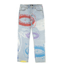 Msfts Rep Straight Jeans - Blue/Multi
