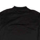 MOSCHINO COUTURE BLACK CREWNECK LOGO SWEATSHIRT DRESS