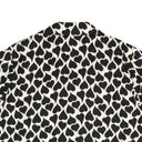 Black And White Love Hearts STW Bowling Shirt