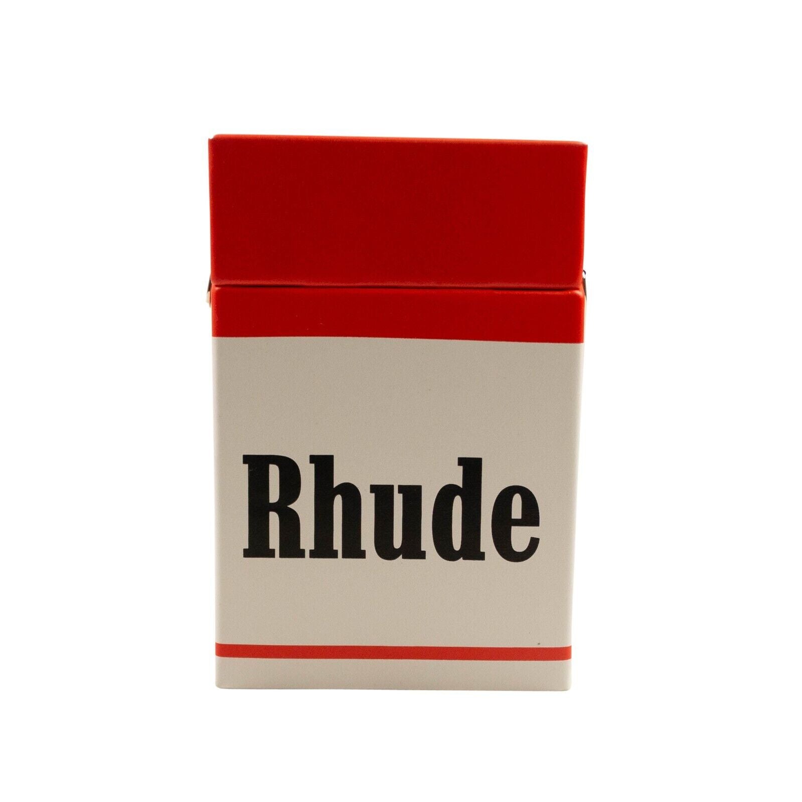 Rhude Cigarette Logo Man Box Bag - White/Red
