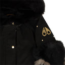 Women's Black Coderre Parka Coat