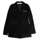 Black Sheer Suit Jacket