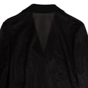 Black Sheer Suit Jacket