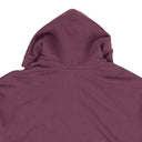 Purple And Denim Horizontal Zipper Hoodie