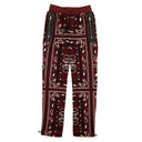 Amiri Bandana Polar Fleece Pants - Red