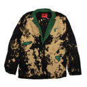 424 On Fairfax Distressed Bleached Blazer - Green/Black/Brown