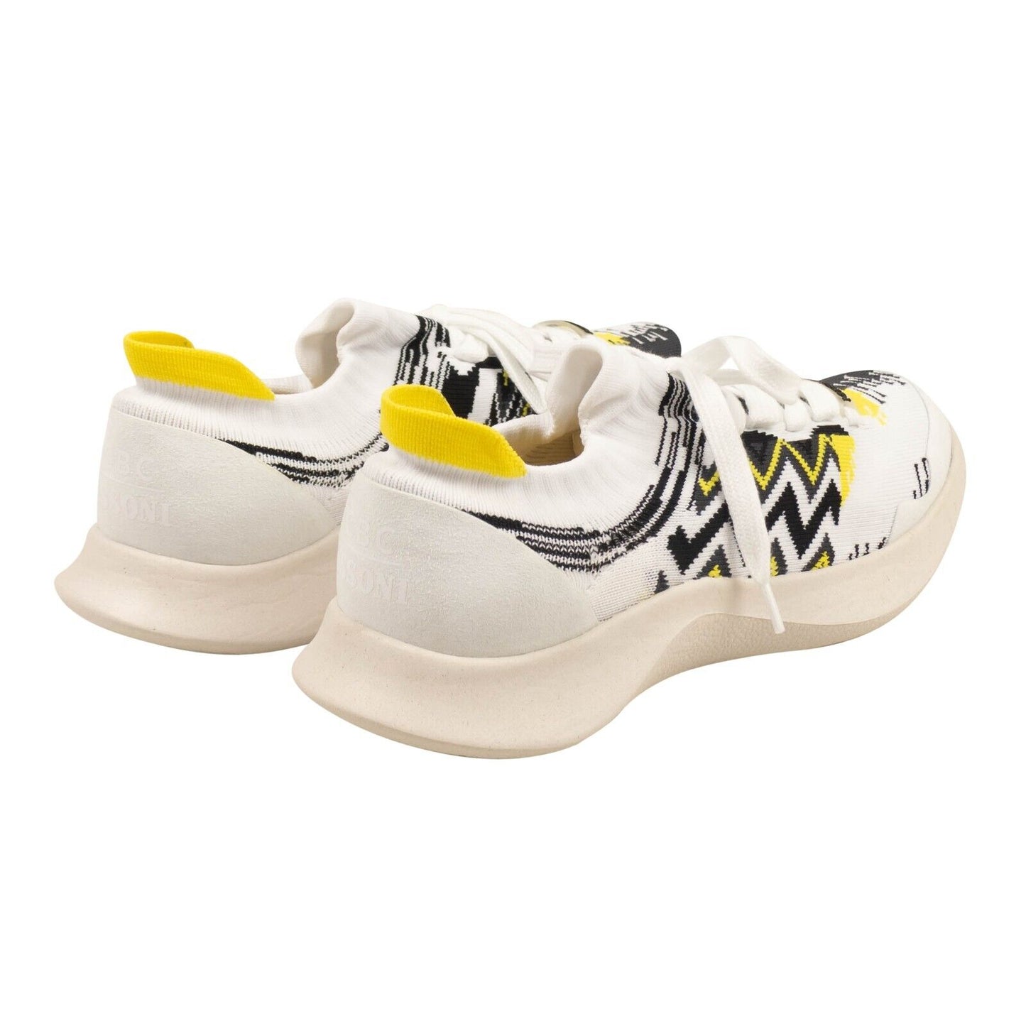 Missoni Acbc"" Fly Knit Sneakers - White/Black