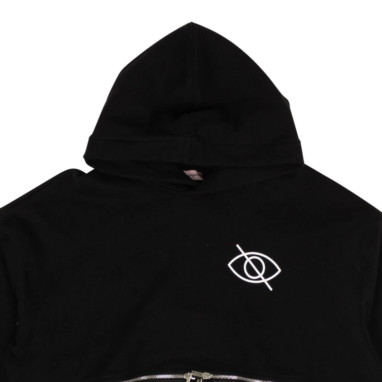 Black Sensitive Content Hybrid Hoodie