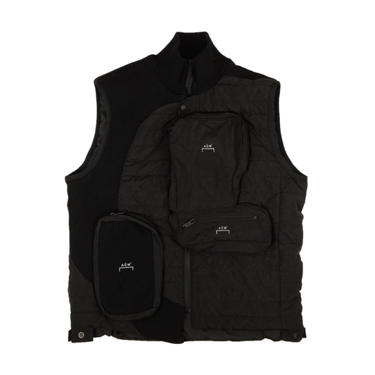 A.C.W Puffer Outerwear Vest - Black