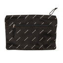 Women's Black And White Logo Print Explorer Pouch