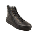 Black Stellar High Top Sneakers