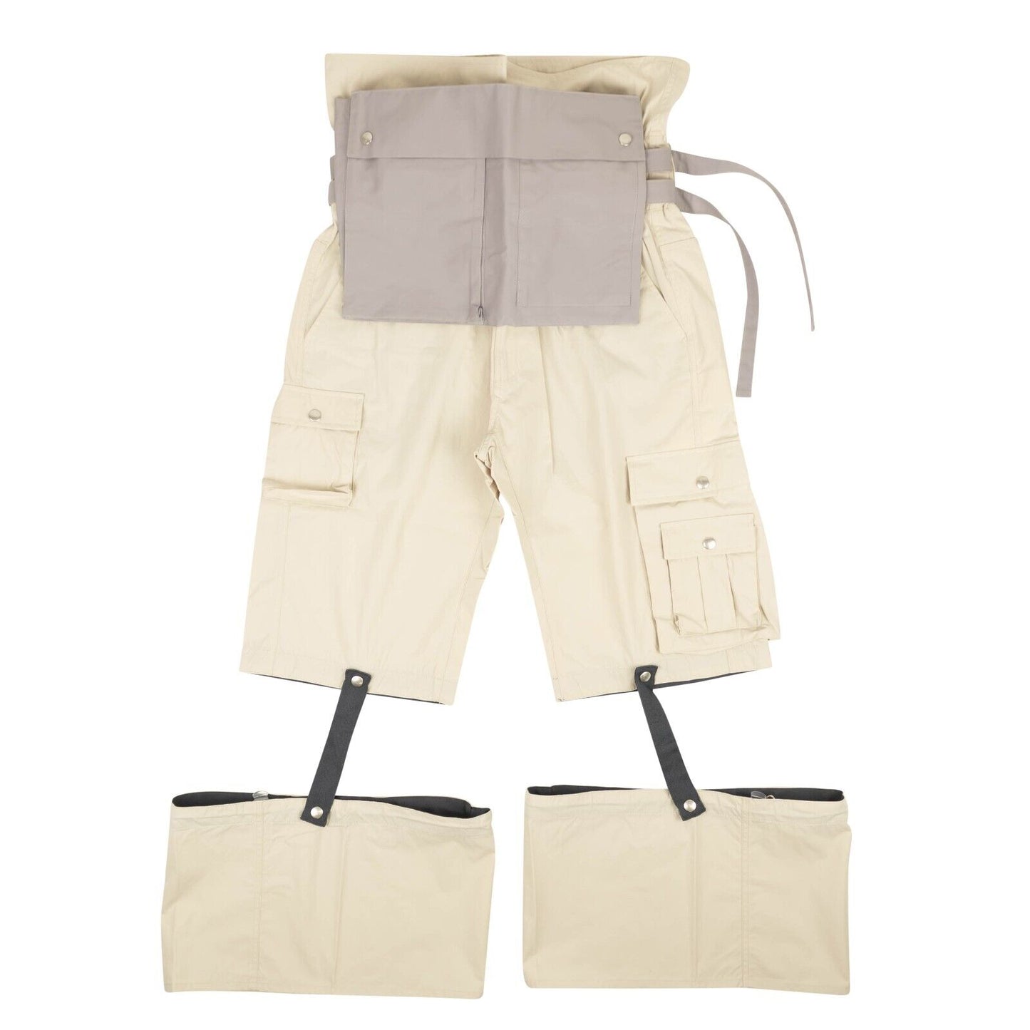 A Plan Application Men's Split Cargo Pants - Khaki