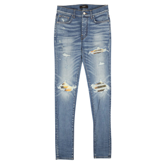 Amiri Aloha Mx1 70'S Straight-Fit Jeans - Indigo