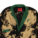 424 On Fairfax Distressed Bleached Blazer - Green/Black/Brown