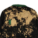 424 On Fairfax Distressed Bleached Blazer - Green/Black/Brown