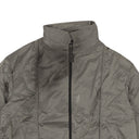 A.C.W Splattered Zip Up Shirt - Grey