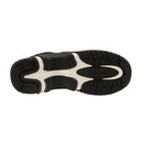 Black Antei Knit Leather Sneakers