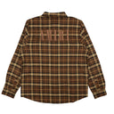 amiri Logo Flannel - Brown