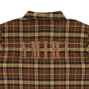 amiri Logo Flannel - Brown