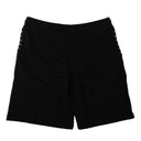 Men's Black Studded Fianchi Bermuda Sweatshorts