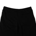 Men's Black Studded Fianchi Bermuda Sweatshorts